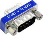 Sub-D9 Connector with CAN Termination