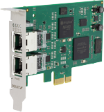 INpact Common Ethernet Slave PCIe Laag Profiel 2x RJ45